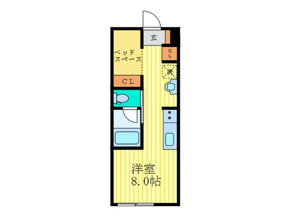 ヴィラ　リヴィエールⅡの物件間取画像